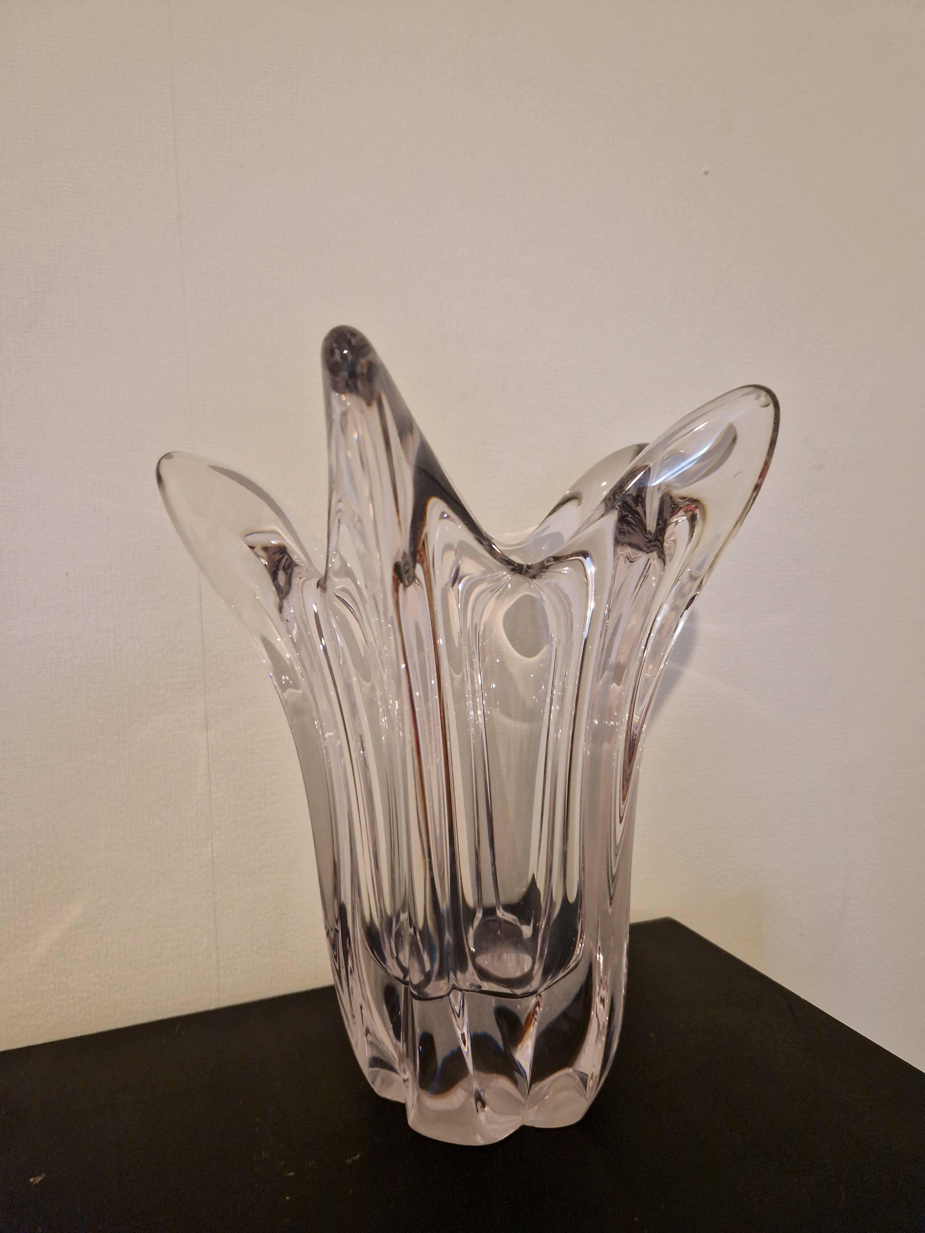 Daum Large Tulip Vase from the 70s