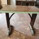 Vintage bistro table