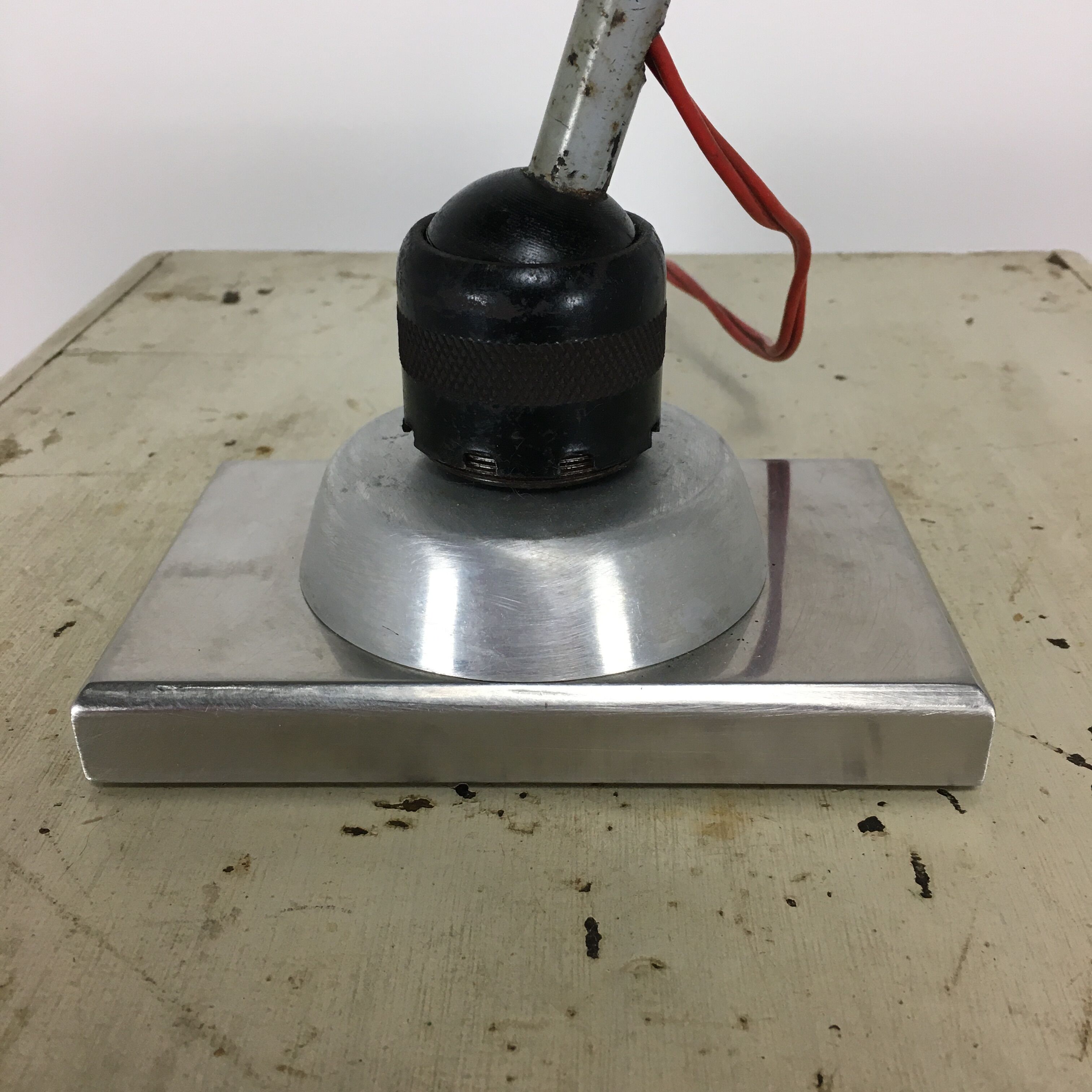 Bernard albin gras lamp to pose industrial style