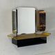 Mid-Century Modernist Tri-Fold Vanity Wall Mirror 1950s