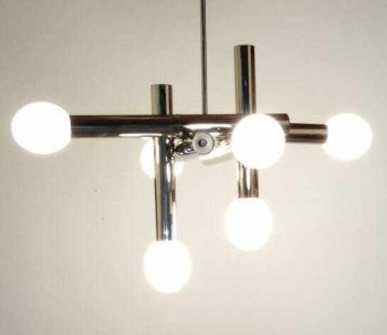 Italian space age design chandelier