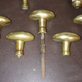 Set of brass door handles "Olive Type"