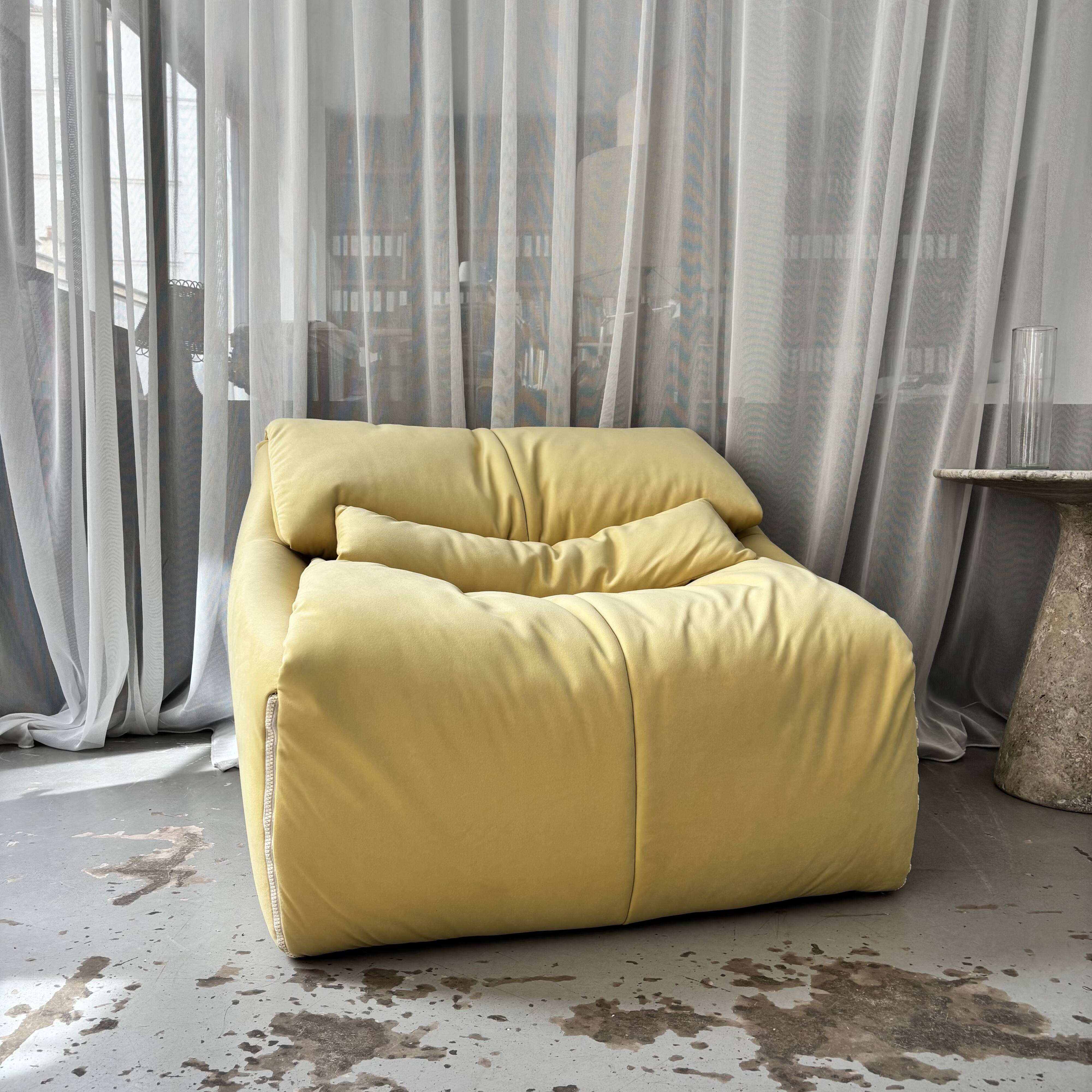 Fauteuil Plumy par Annie Hiéronimus pour Cinna