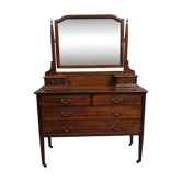 Commode psyché anglaise Napoléon III  – acajou – Élégante et fonctionnelle