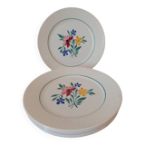Digoin and Sarreguemines Fabiola plates