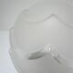 Porcelain ball lamp and art deco style glass