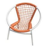 Fauteuil vintage enfant scoubidou