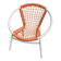 Fauteuil vintage enfant scoubidou