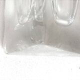 Lux Glass Crystal Vase 50s Height 27.5 cm