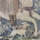 Medieval style wall tapestry 100 × 64 cm