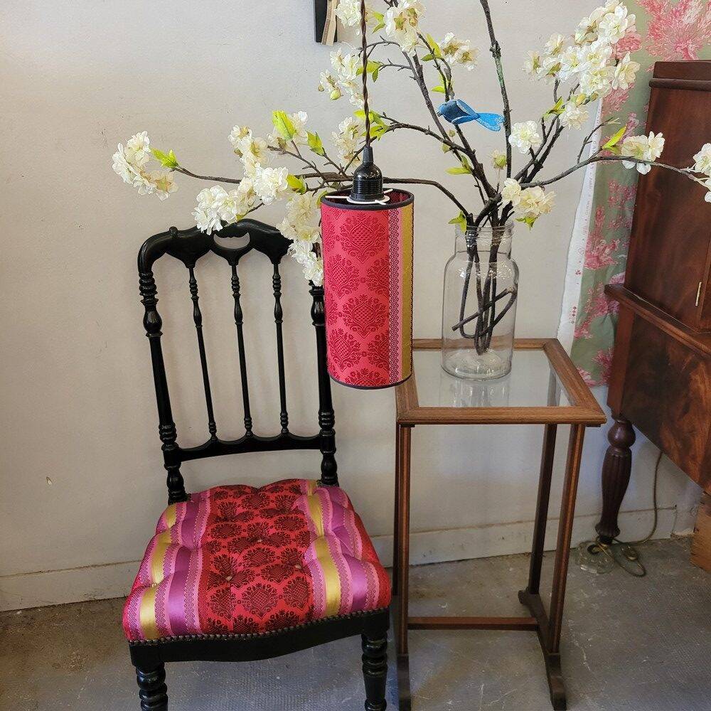 Reading chair Christian Lacroix and wall light