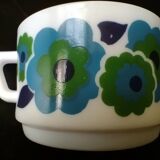 Arcopal Vintage Lotus Flowers Mugs