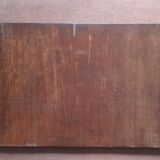 Oil on antique panel