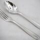 24 dessert spoons, Art Deco Ercuis