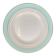 Round Lunéville dish, "Régence" model, water green, late 19th century
