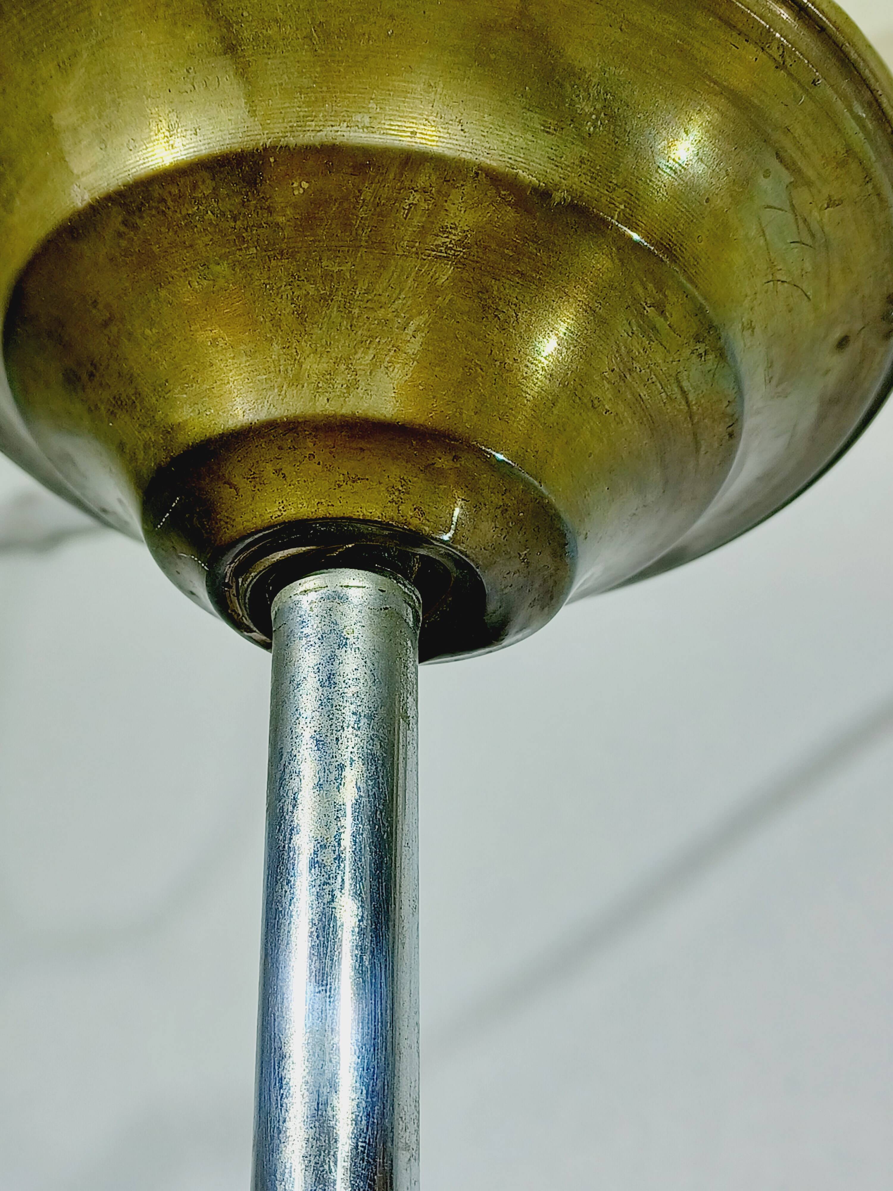 Pink Blown Glass Pendant Light