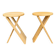 Vintage Suzy folding stools by Adrian Reed