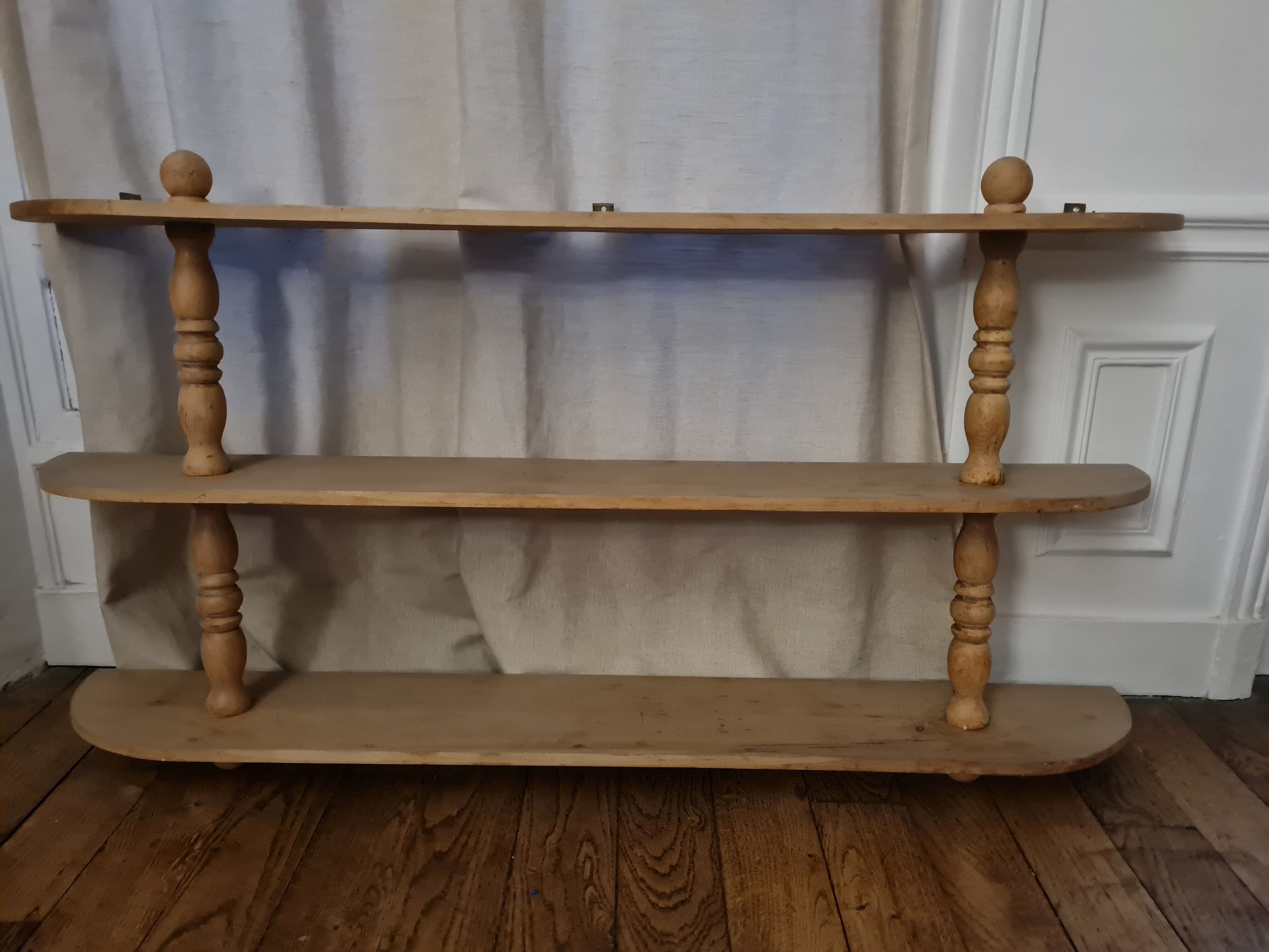Old pine shelf