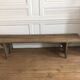 Former bench solid wood