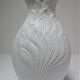 Porcelain vase biscuit Manfred Frey for AK Kaiser vintage vegetable decoration