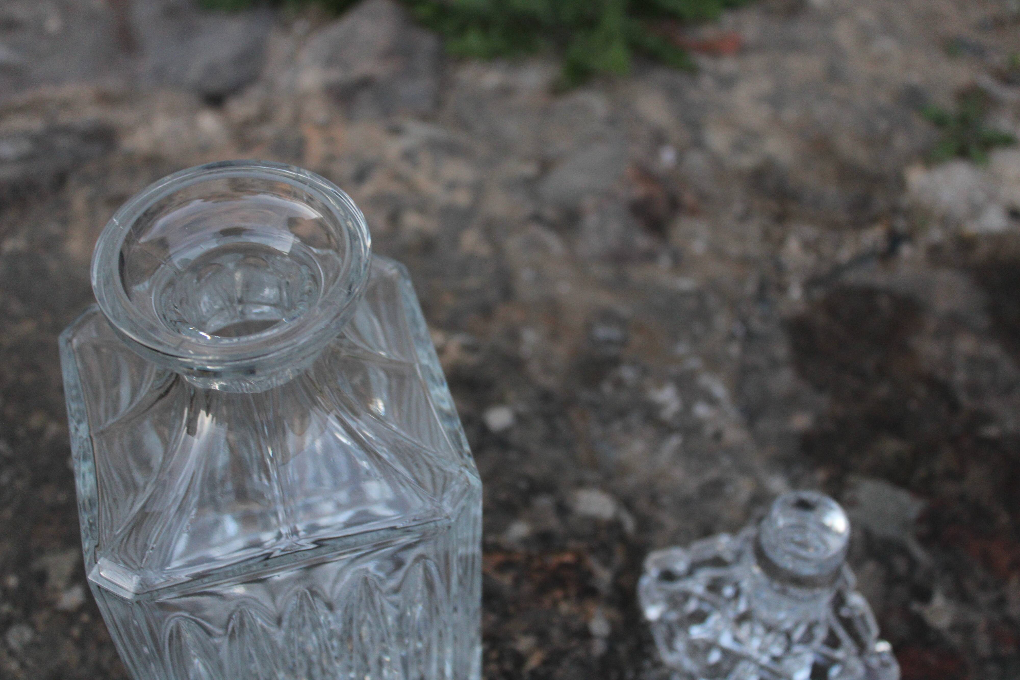 Vintage whisky carafe