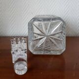 Vintage Diamond Whiskey Decanter