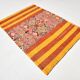 5x6 Yellow and Red Decorative Kilim Carpet, Orientel Kilim Rug, 140x192Cm