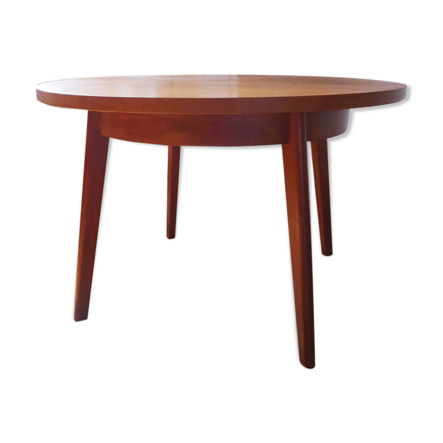 Scandinavian table with Pastoe teak extension
