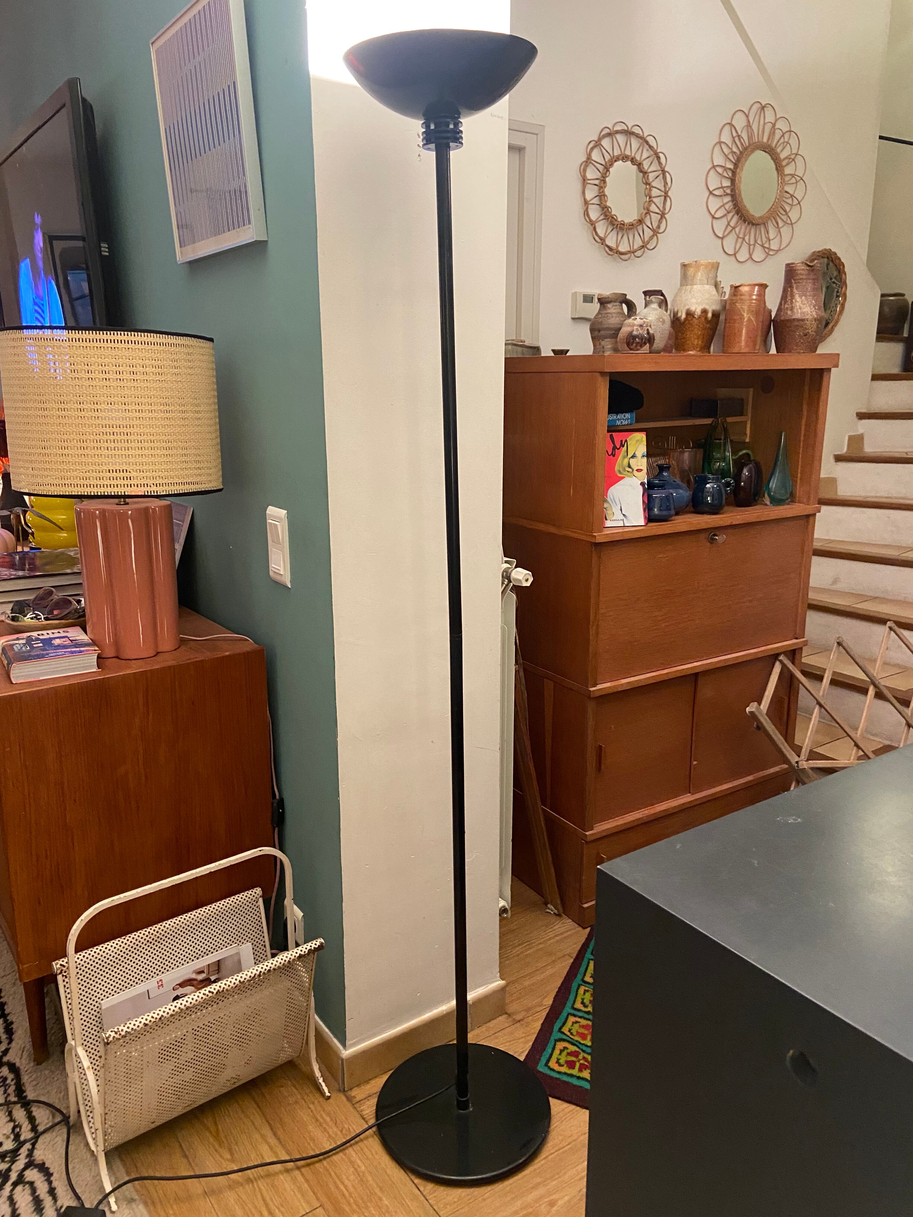 Halogen floor lamp Relco Italy style Memphis 80s