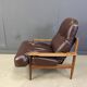 Fauteuil scandinave vintage, années 1960