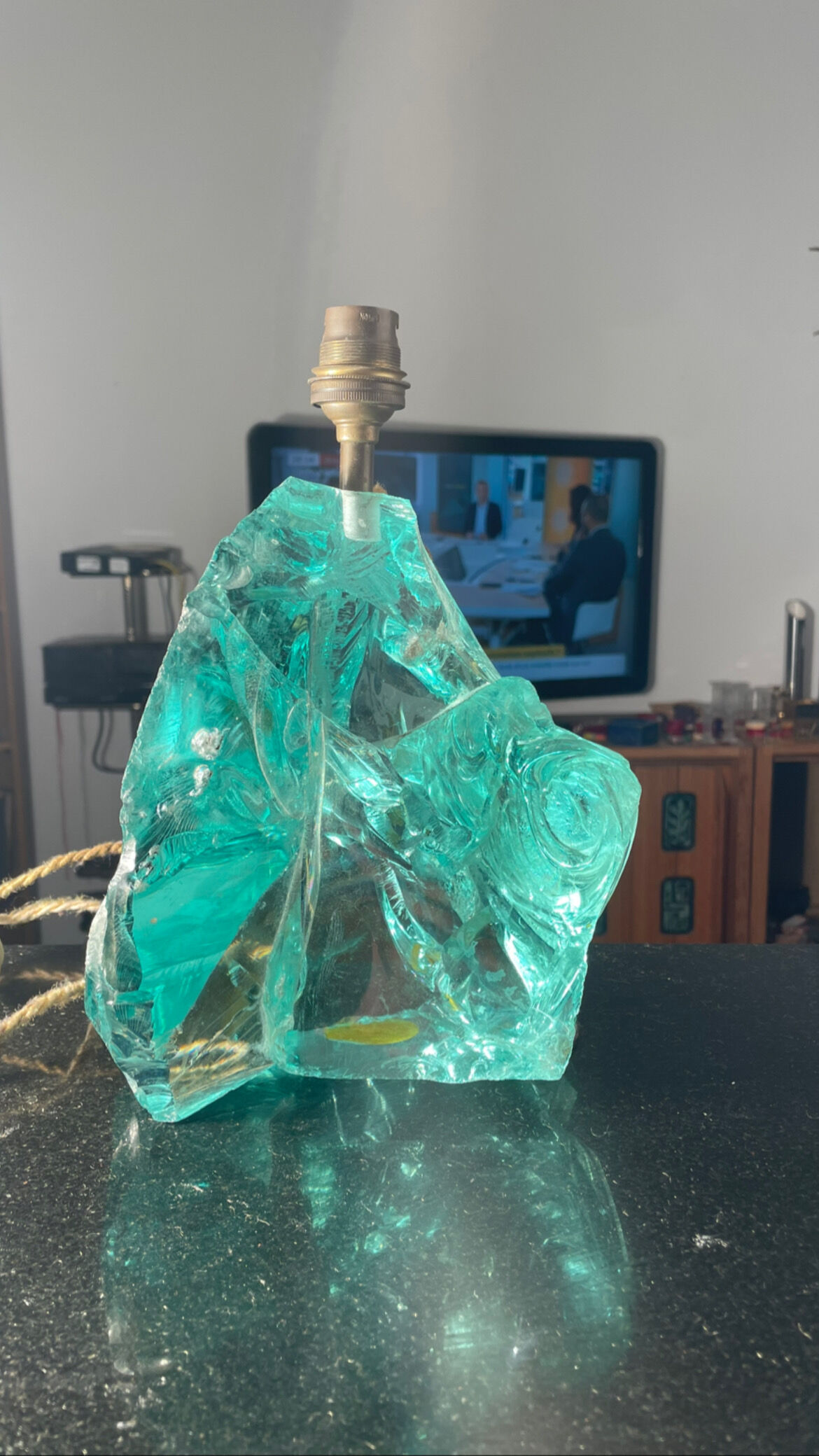 Saint-Gobain design handcrafted vintage lamp