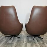 Fauteuils pivotants du milieu du siècle