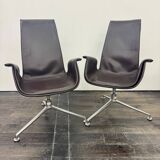 2 FK6725 Chairs by Preben Fabricius and Jørgen Kastholm