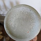 Glazed ceramic pitcher