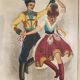 Ancient table, folk dance, A. Guillaud (1948)