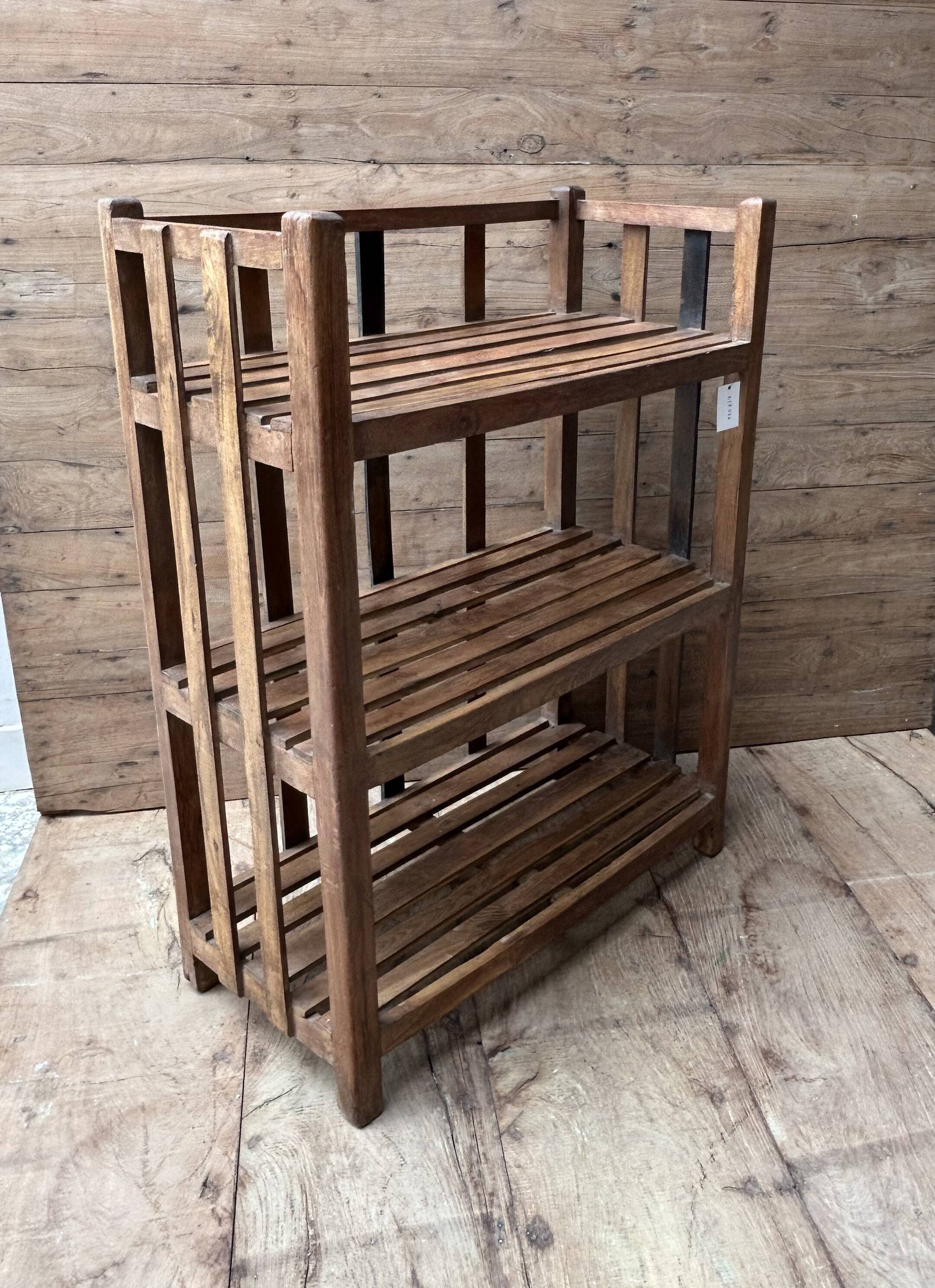 teak shelf from Burma