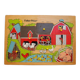 Fisher Price wooden puzzle, the farm