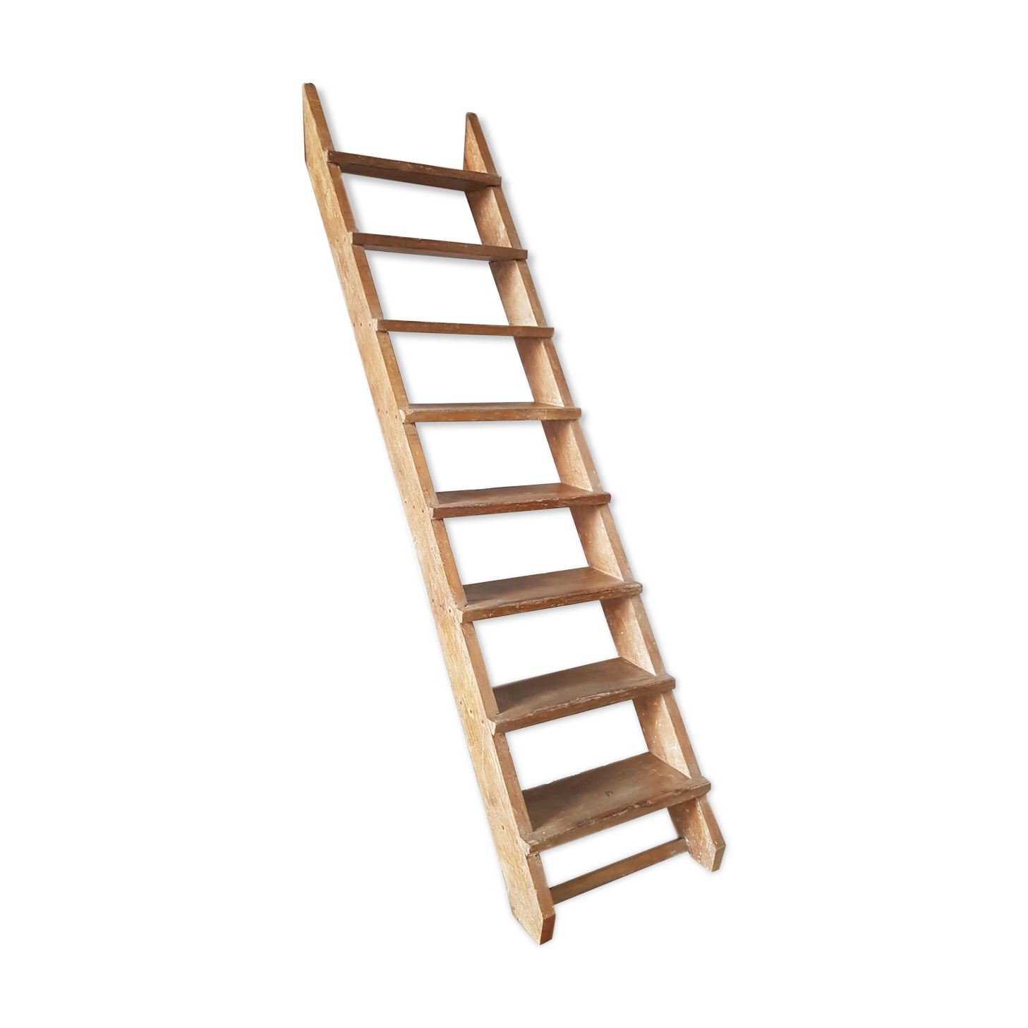 Old staircase in teak