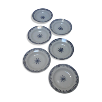 Lot of 6 soup plates Primax