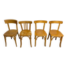 Lot de 4 chaises de bistrot