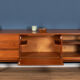 Long retro teak 1960s white & newton 'chilgrove' sideboard