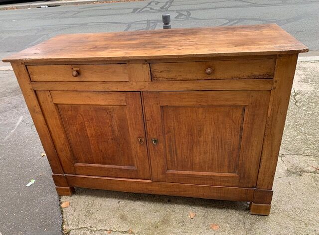 Antique solid wood sideboard