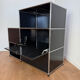Meuble modulable USM Haller noir