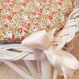 Child armchair in rattan