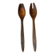 Olive wood salad servers