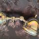 Adjustable brushed metal spotlight - articulated headlight lamp