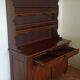 two-body oak solid wood sideboard