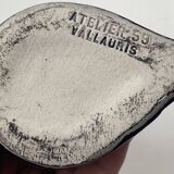 Ceramic orangeade service in ultramarine blue, workshop 59 - Vallauris -