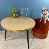 Vintage tripod coffee table 1950
