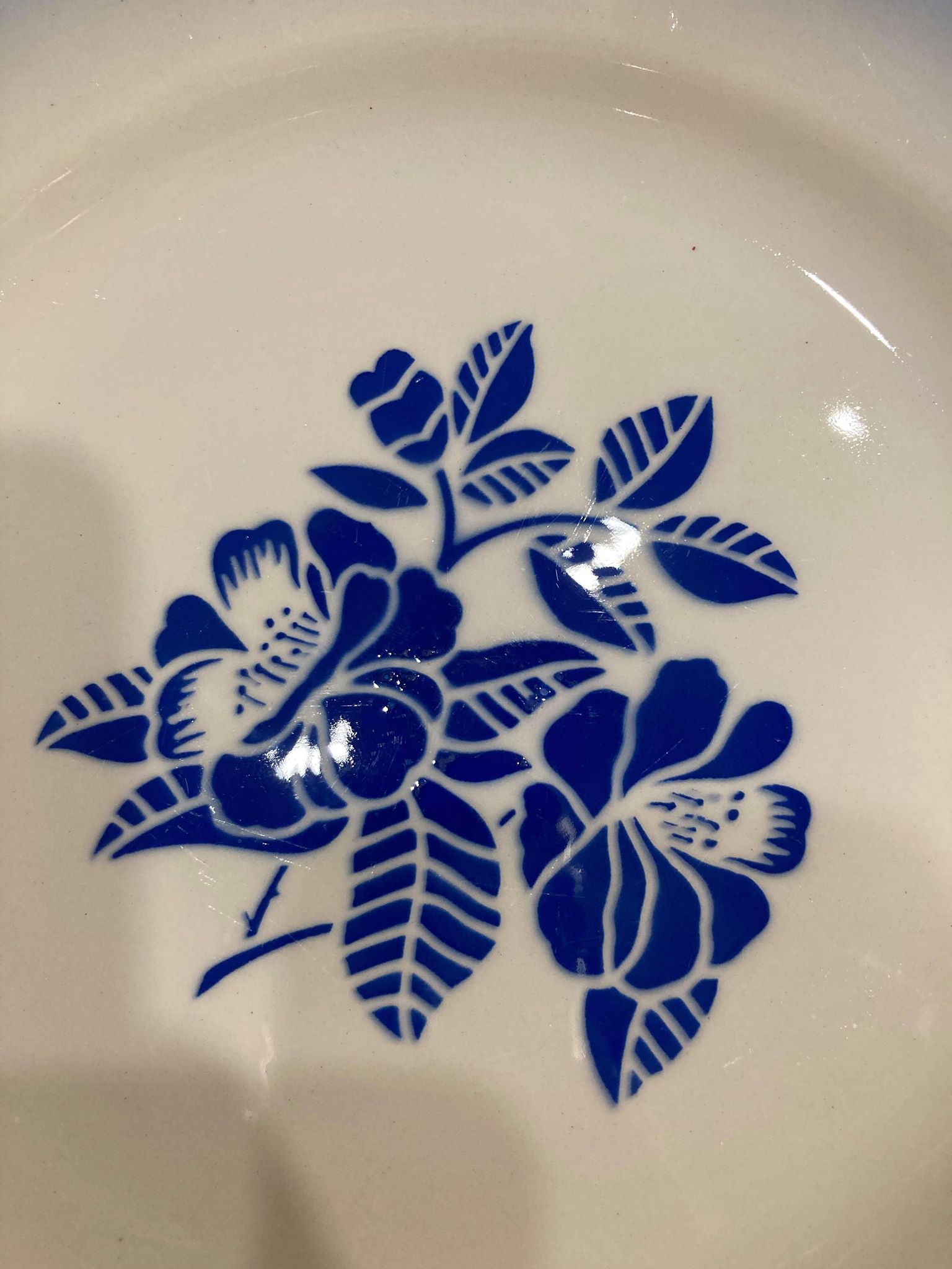 Lot 4 plates Digoin Sarreguemines